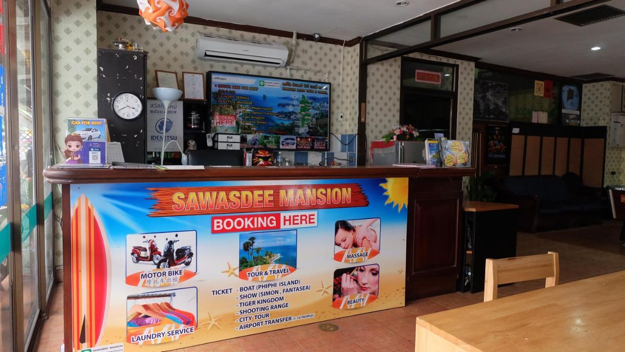 Sawasdee Mansion Hotell Patong Eksteriør bilde
